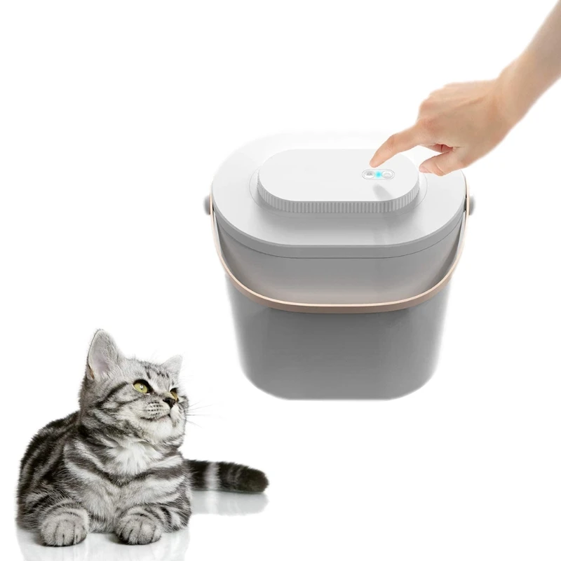 

USB Charging for Smart Pet Food Storage Container Automatic Sealed Moisture-proo