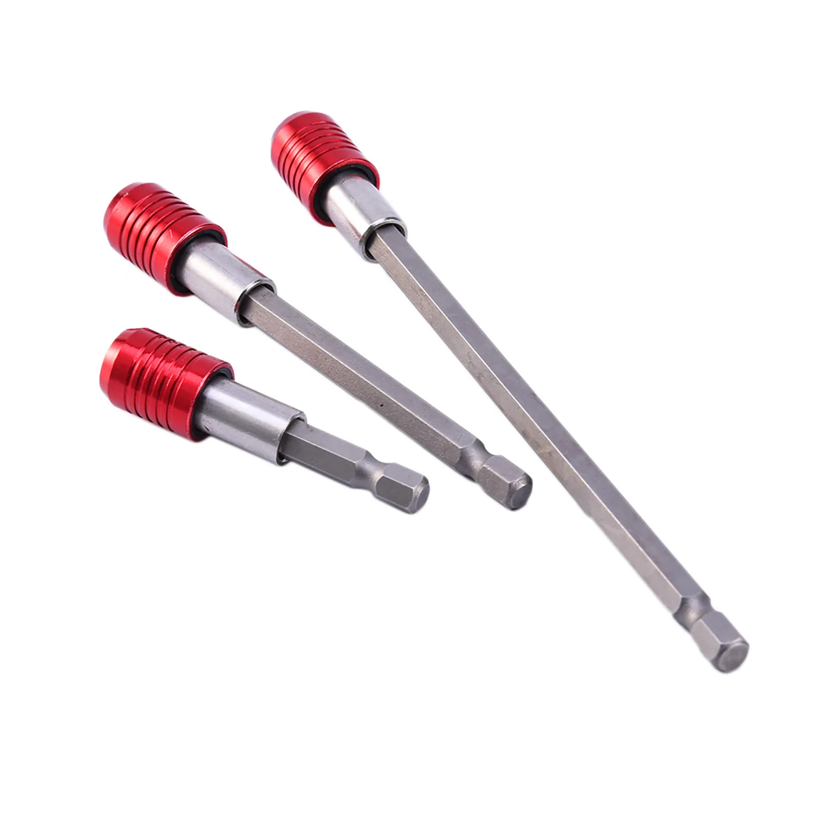 

Screwdriver Bits Holder Adapter Drill Bit Adapter Driver Bit Extension 1/4 Hexagon Shank Extension Rod Socket Adapter Bit