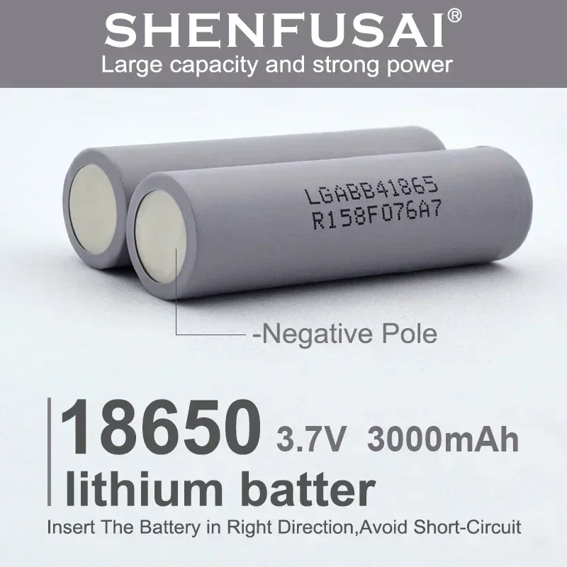 Литий-ионный перезаряжаемый аккумулятор LGABB41865 3 7 В 3000 мАч разряд 20 А подходит для