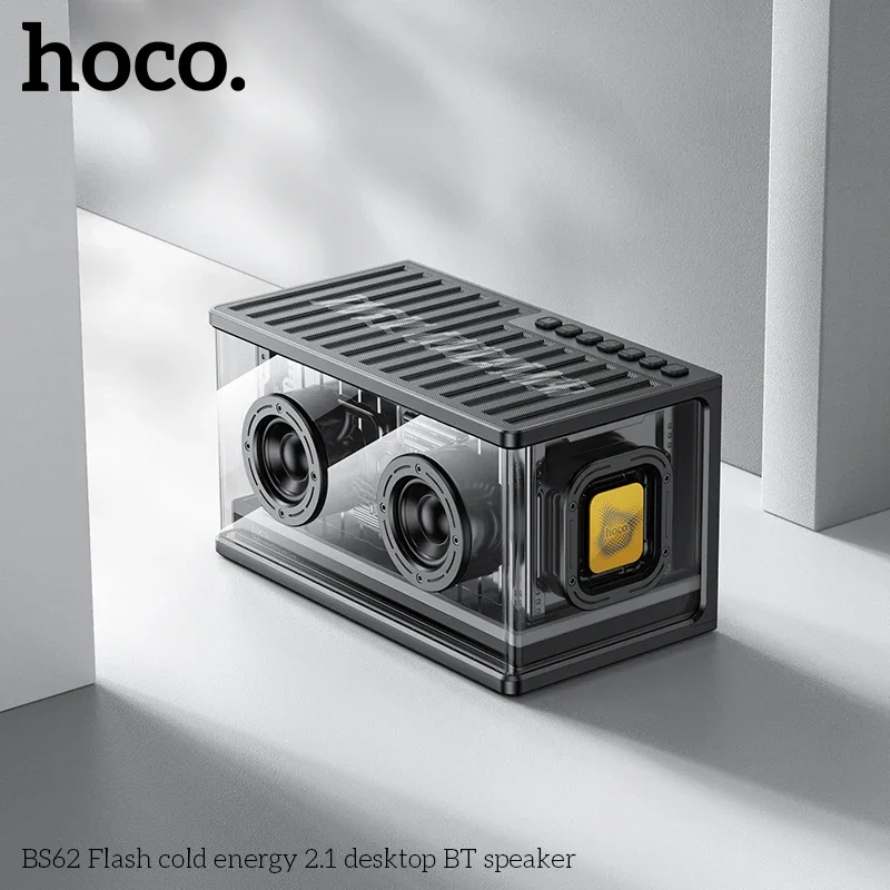 Настольный bluetooth-динамик HOCO BS62 40 Вт с умными часами