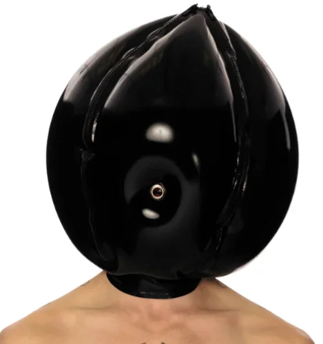 100% латексная резиновая маска для косплея надувной шлем Хэллоуина 0 4 мм Мода