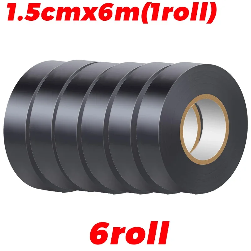 

Черная водонепроницаемая изолента из ПВХ 6 метров