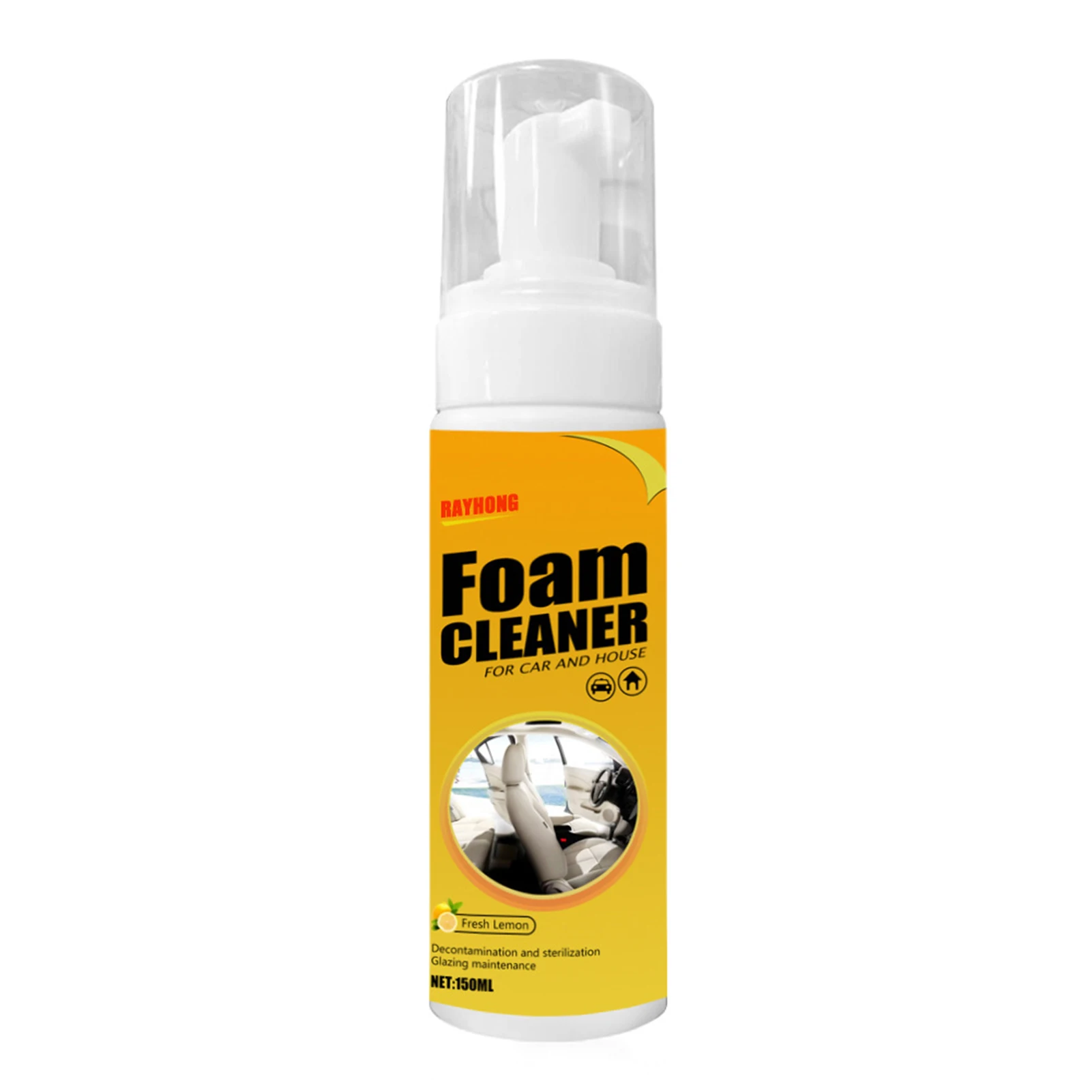 

Car Interior Home Cleaning Foam Spray 100 Ml Multi-purpose Foam Cleaner Spray Car Interior Cleaner Anti-Aging Protection