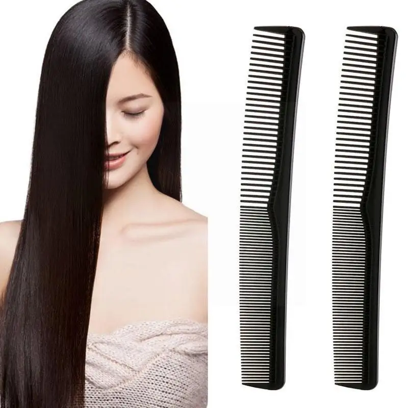 

2PCS Anti-static Hair Brushes Mini Double Side Combs Shower Comb Styling Pro Salon Massage Comb Tools Salon Beard I5A9