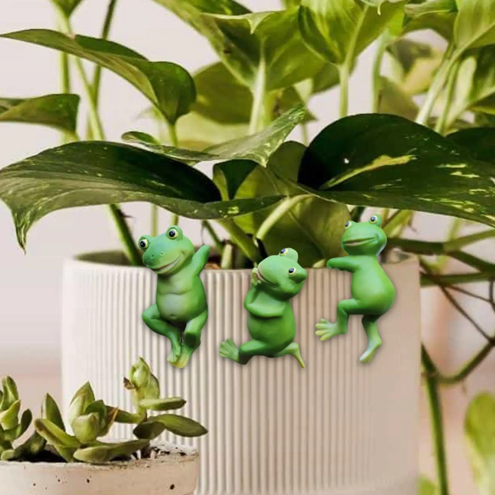 3шт террариум лягушка цветочный горшок и ваза Hugger декор для дома горшки патио