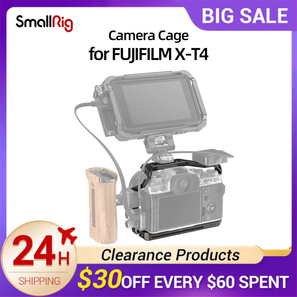 

Клетка SmallRig для цифровой зеркальной камеры FUJIFILM X-T4 CCF2761