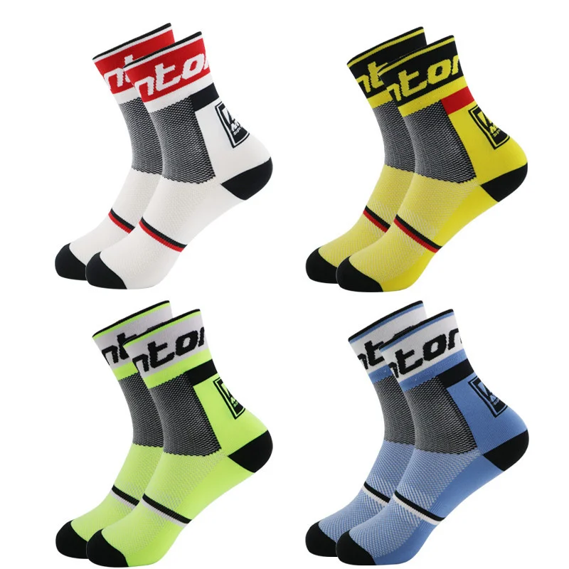 

Quality Professional Brand Sport Pro Cycling Socks Comfortable Road Bicycle Socks Mountain Bike Socks Racing Socks