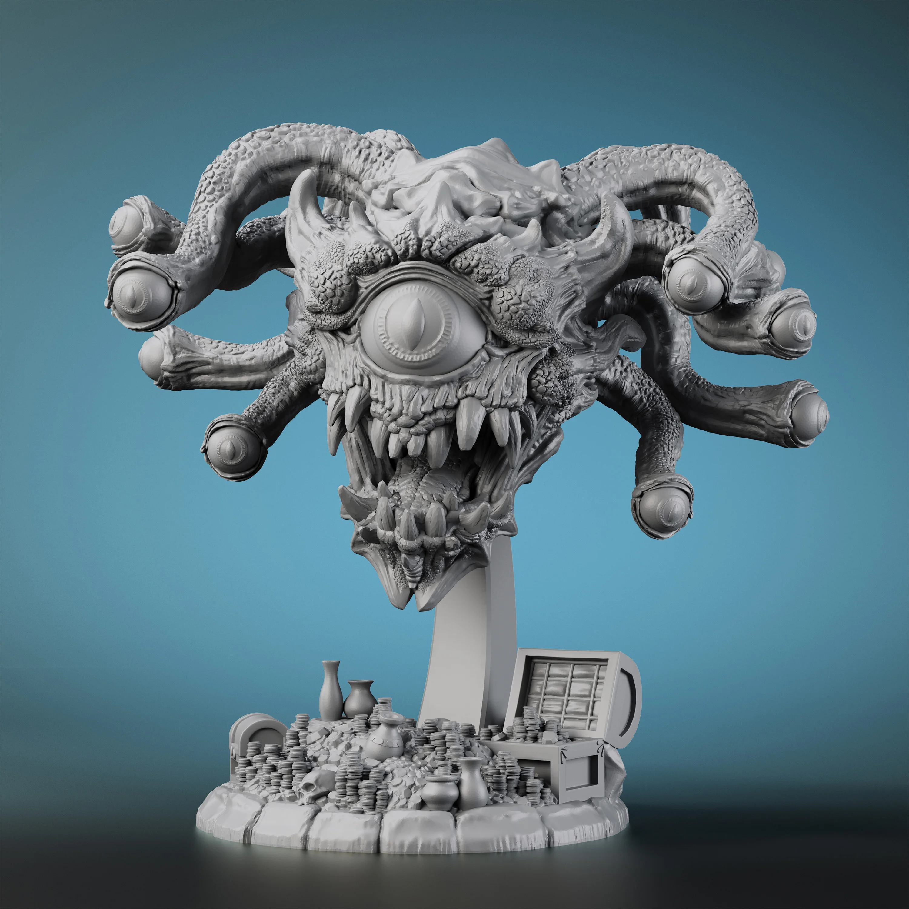 Фото Миниатюры RPG Beholder, аксессуары для фэнтезийных подземельных игр, лучший подарок для настольных геймеров №1