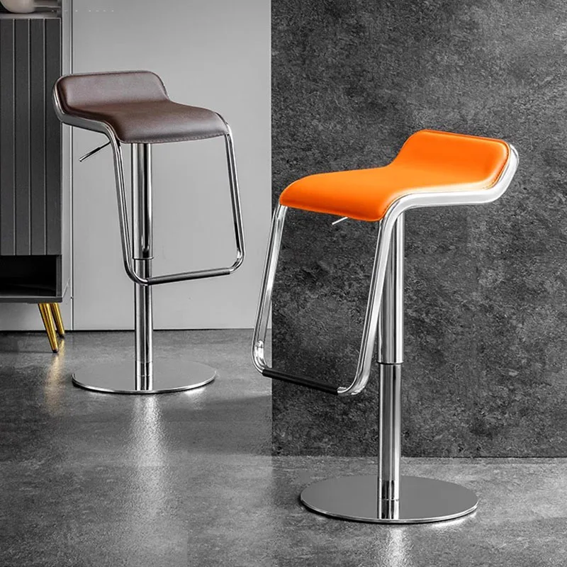 Рисунок 3 - Кожаные Стильные барные стулья