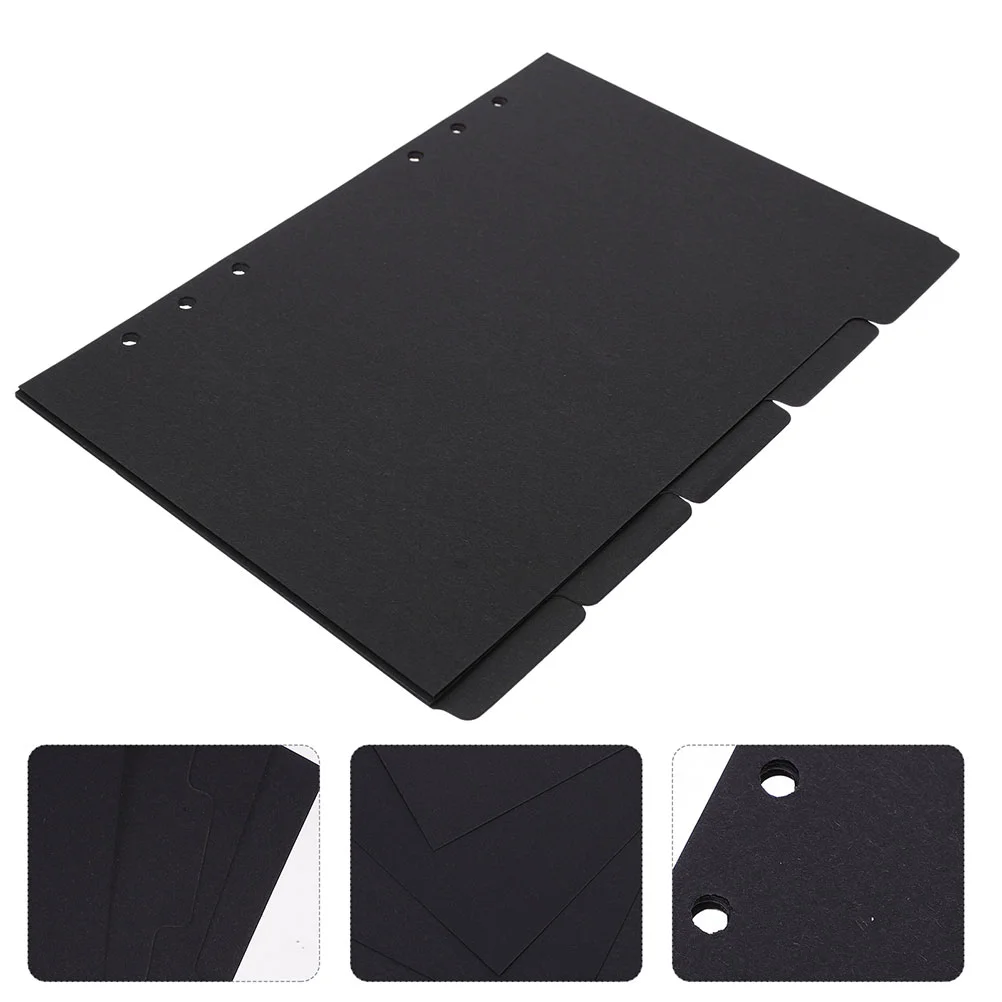 

6 комплектов, бумажные разделители для файлов