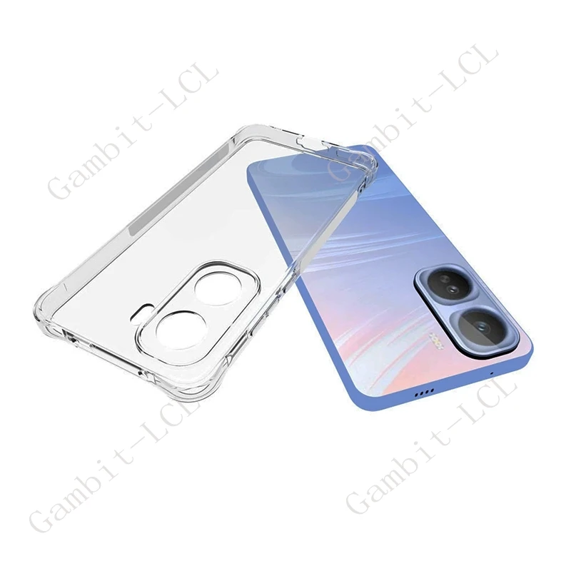 Фото Чехол против падения для Vivo IQOO Neo 11 IQOONeo11 Neo11 V2520A, мягкий оригинальный противоударный чехол из ТПУ на IQOONeo11 №5