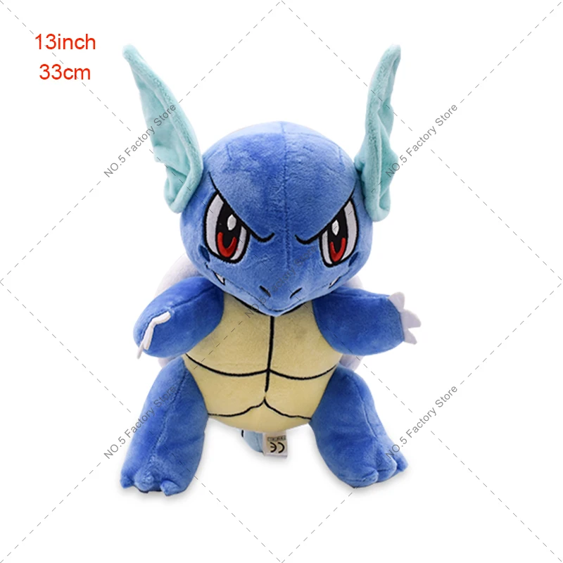 Игрушка Pokemon Peluche Toy Squirtle Evolution Wartortle Blastoise Plush Doll Soft Stuffed Animals Toys Kawaii Room Decor for Children - Плюшевая кукла Pokemon Squirtle Evolution Wartortle Blastoise мягкие игрушки Kawaii для детской комнаты.
