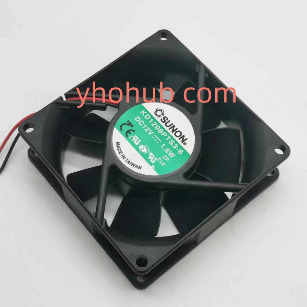 SUNON KD1208PTS3-6 DC 12V 1.6W 80x80x25mm Server Cooling Fan