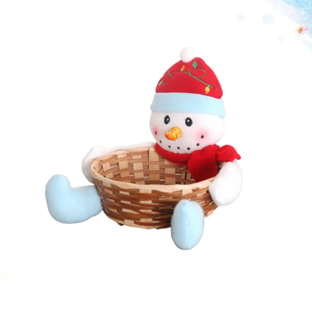 

Candy Holder Basket Party Storage Bread Christmas Sack Organizer Plate Tray Dessert Holiday Dish Gift