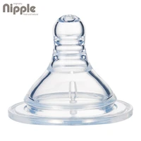 baby pacifiers soft bpa free silicone anti colic wide neck nipple feeding bottles 5cm replacement baby teats for 0 12 year old