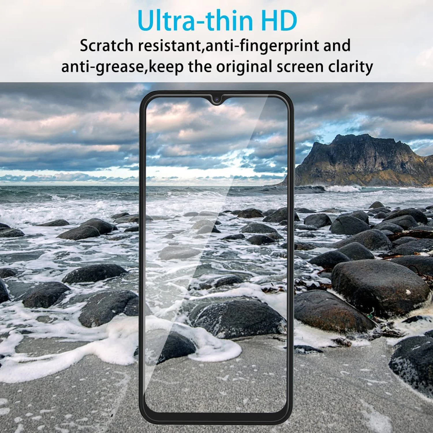 2/4Pcs Screen Protector Glass For OPPO A5 2020 Tempered Glass Film