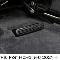 car seat bottom ac heat floor air condition vent outlet dust protector cover trim black fit for haval h6 2021 2022 accessories