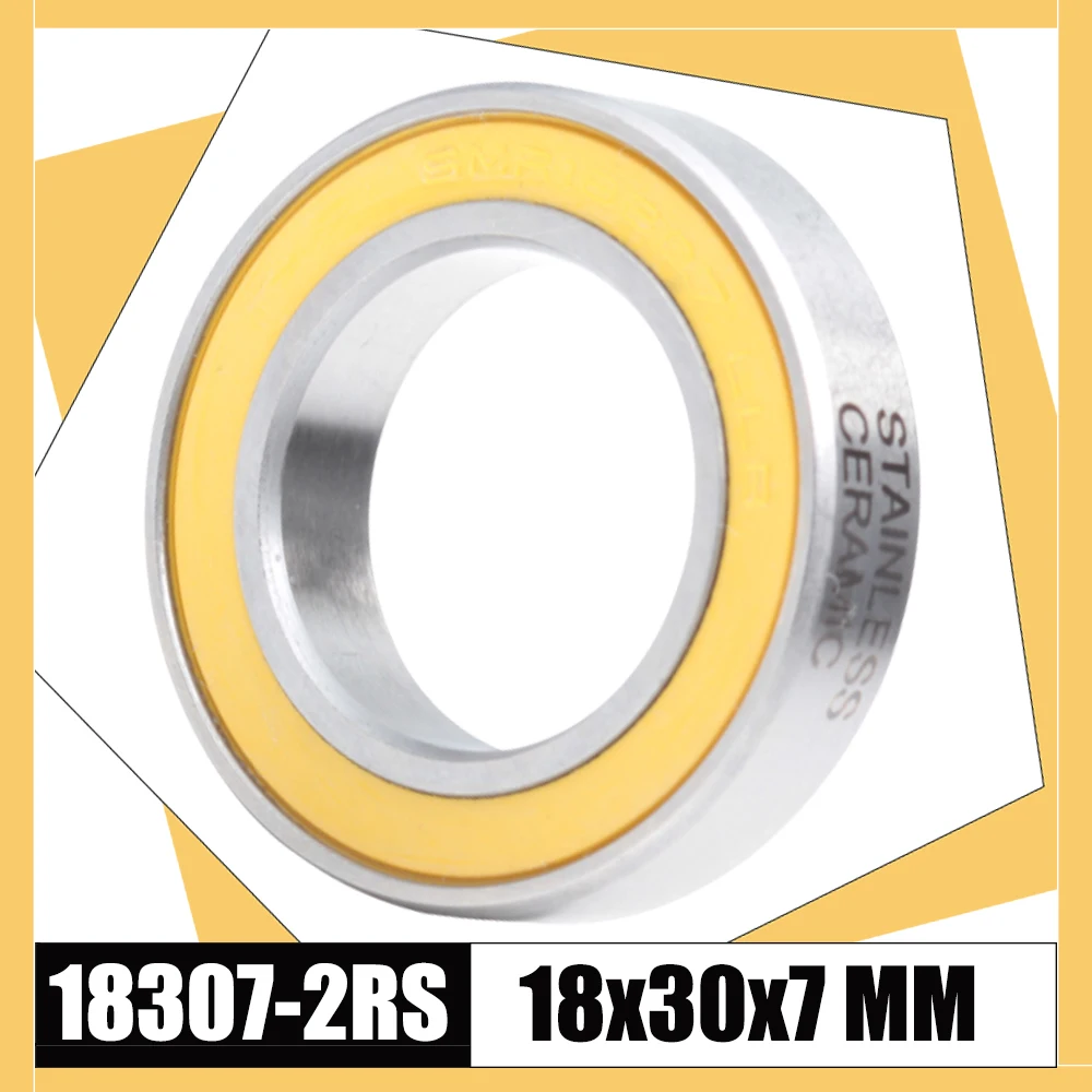 Подшипник из нержавеющей стали SMR18307-2RS 18*30*7 мм 1 шт. ABEC-3 18307 LLB для DT Swiss Fulcrum 18307RS