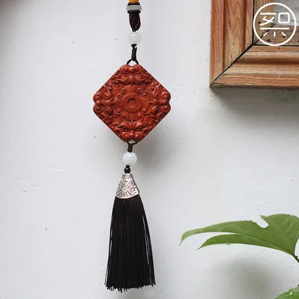 

Изысканная lobular Подвеска для автомобиля Jucai из розового дерева