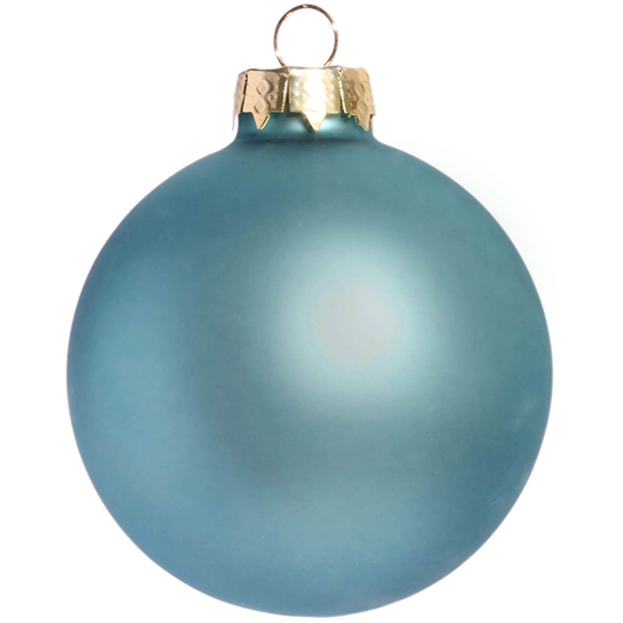 

Promotion - 5PCS/PAK, Home Event Party Christmas Xmas Decoration Ornament 80mm Painted Baby Blue Glass Bauble Ball - Matte