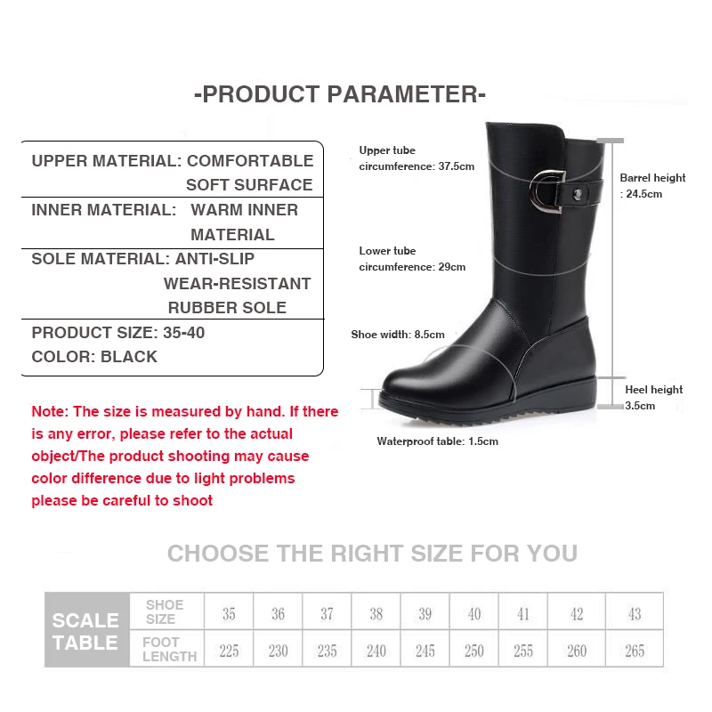 Black Thick Heels Elastic Micro Knee High Boots For Women Punk Style Autumn Winter Chunky Platform High Boots Party Shoes Ladies