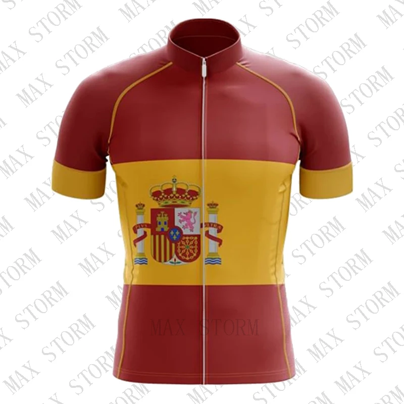 

Джерси для велоспорта в Испании, Мужская трикотажная одежда с коротким рукавом, 6 стилей, для вас на выбор, летняя Джерси для горного велосипеда