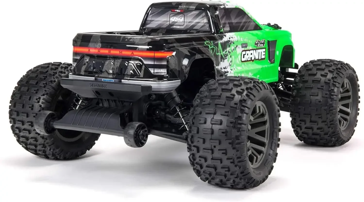 Фото AFor ARRMA 1/10 Granite 4X4 V3 3S BLX Бесщеточный Monster RC Truck RTR (передатчик и приемник в комплекте, аккумуляторы и зарядное устройство №1