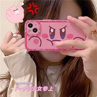grumpy kirby phone cases for iphone 13 12 11 pro max mini xr xs max 8 x 7 se back cover