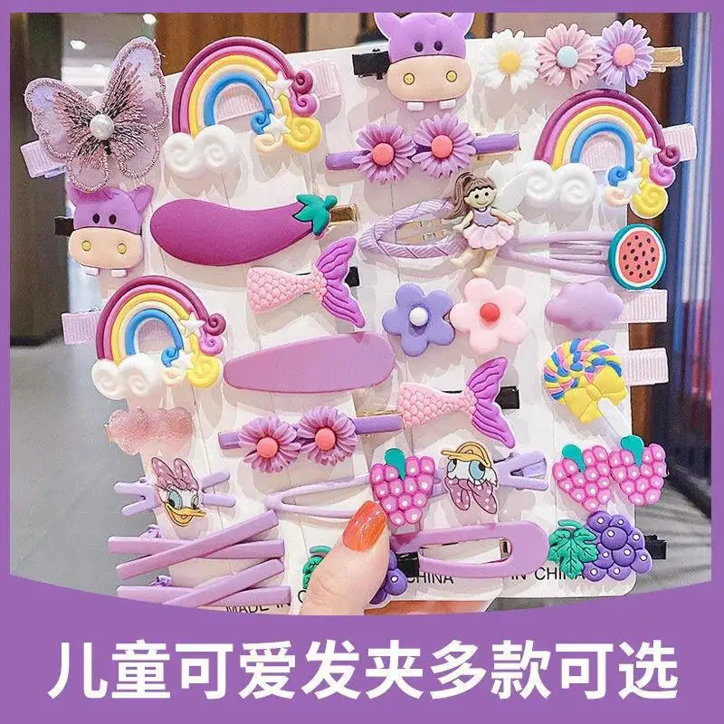 

Детская шпилька для волос в виде костюма мультяшная принцесса Баггер корейский головной убор для девочки маленькая девочка шпилька для вол...