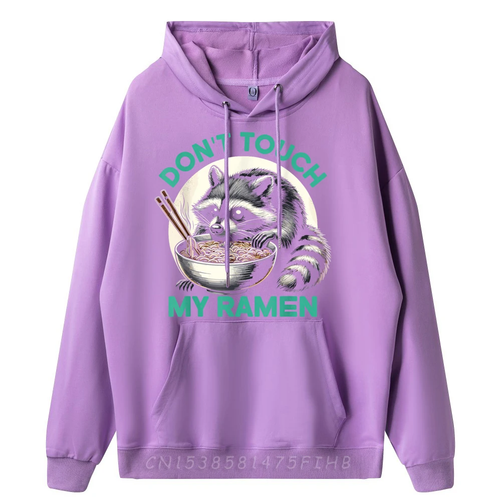 Забавные японские винтажные толстовки с лапшой Ramen Racoon мужская одежда мужские