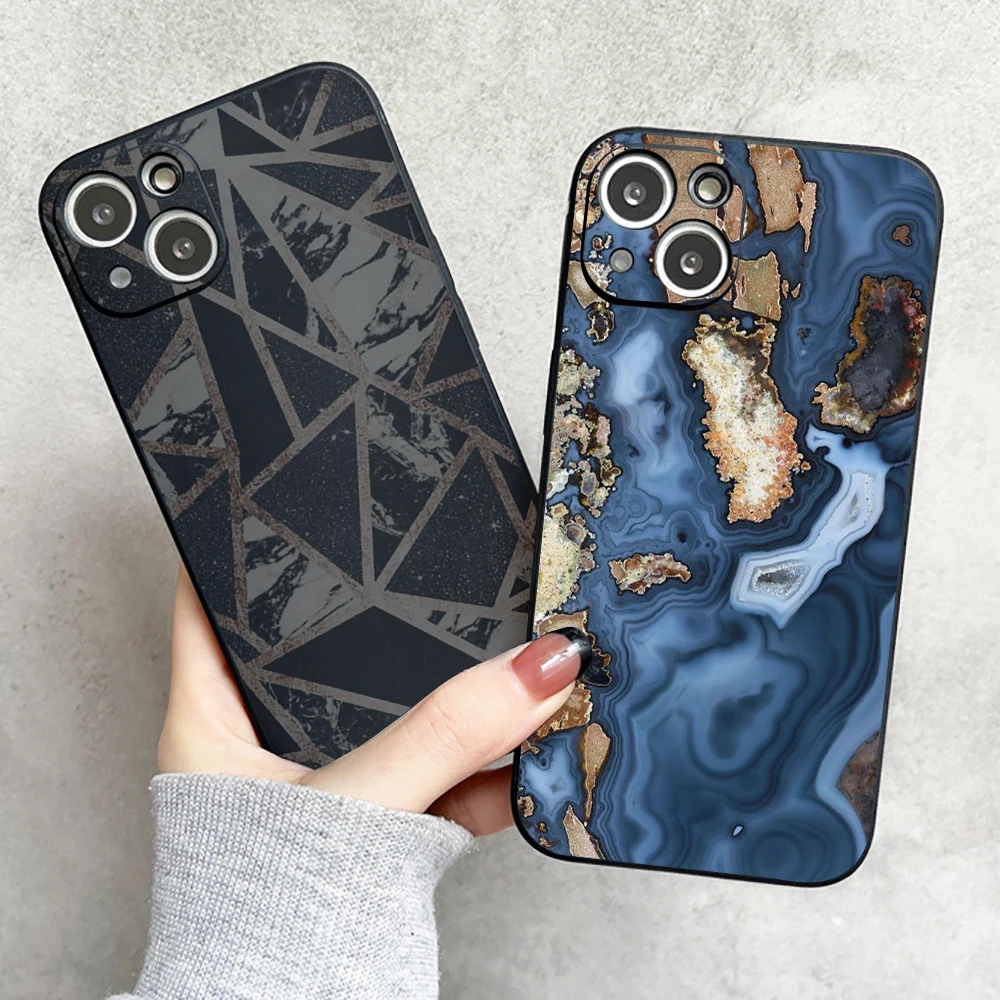 

Ink Painting Mountains And Rivers Phone Case For Funda iPhone 11 12 13 Pro Max Mini X XR XS SE 2020 6 7 8 Plus Liquid Silicon