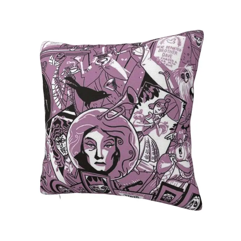 Наволочка для подушки с изображением дома привидениями домашний декор Хэллоуин