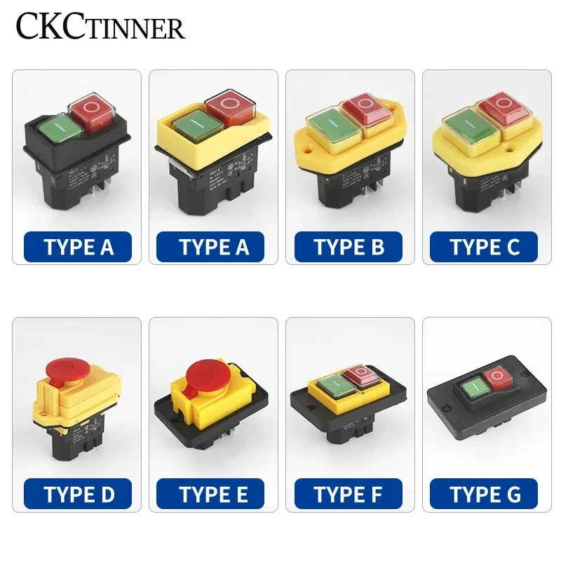 YH02A электромагнитный стартер кнопочные переключатели оборудование для станка IP55