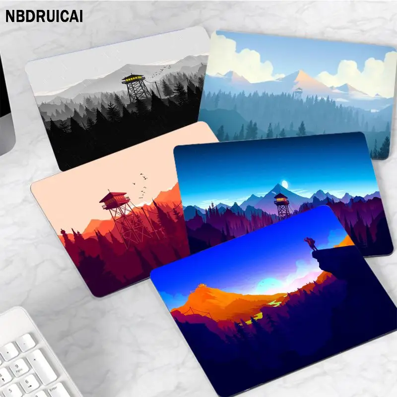 

Deep Forest Firewatch 25x29cm Small Keyboard Mat Table Mat Students Gabinete PC Gamer Desktop Mouse Pad Padmouse Desk Play Mats