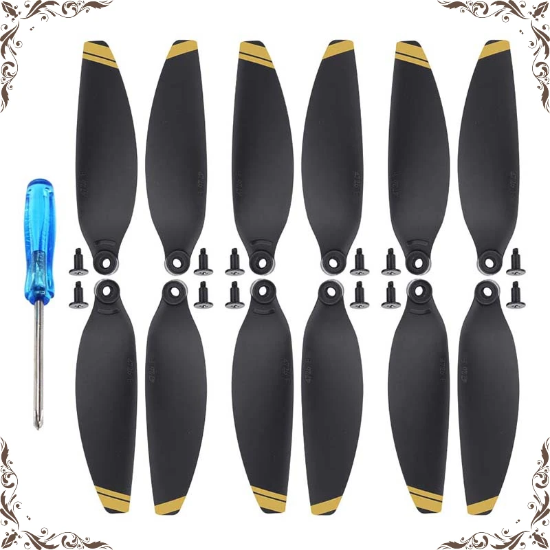 

2 пара пропеллеров для DJI MAVIC MINI/MINI 2 Drone 4726 светильник Weight Props Blade Screw Wing красочные запасные части Аксессуары