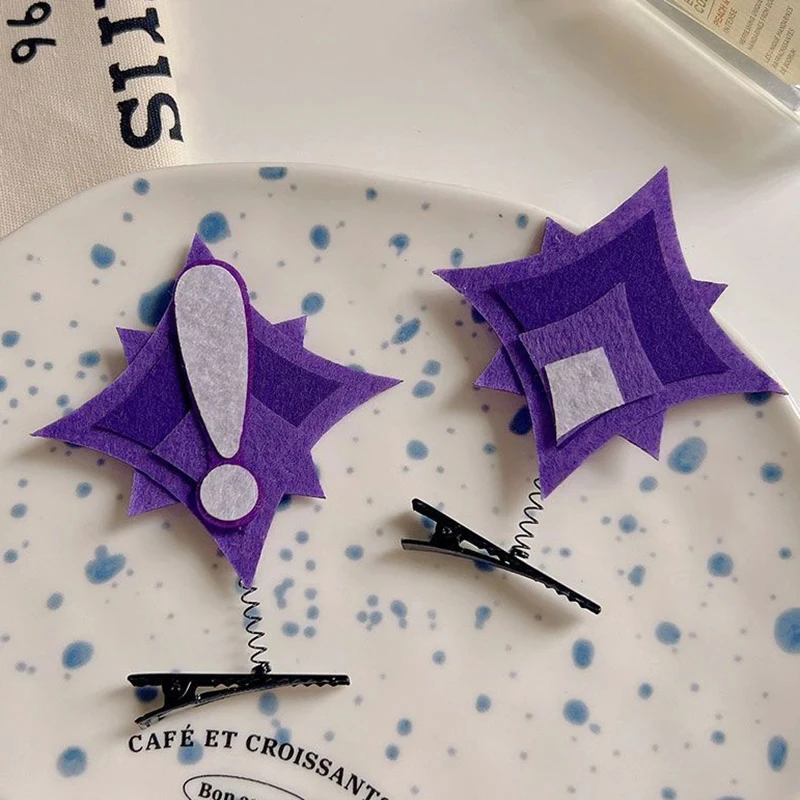 Весенние заколки для волос унисекс в стиле Genshin Impact металлические головные уборы