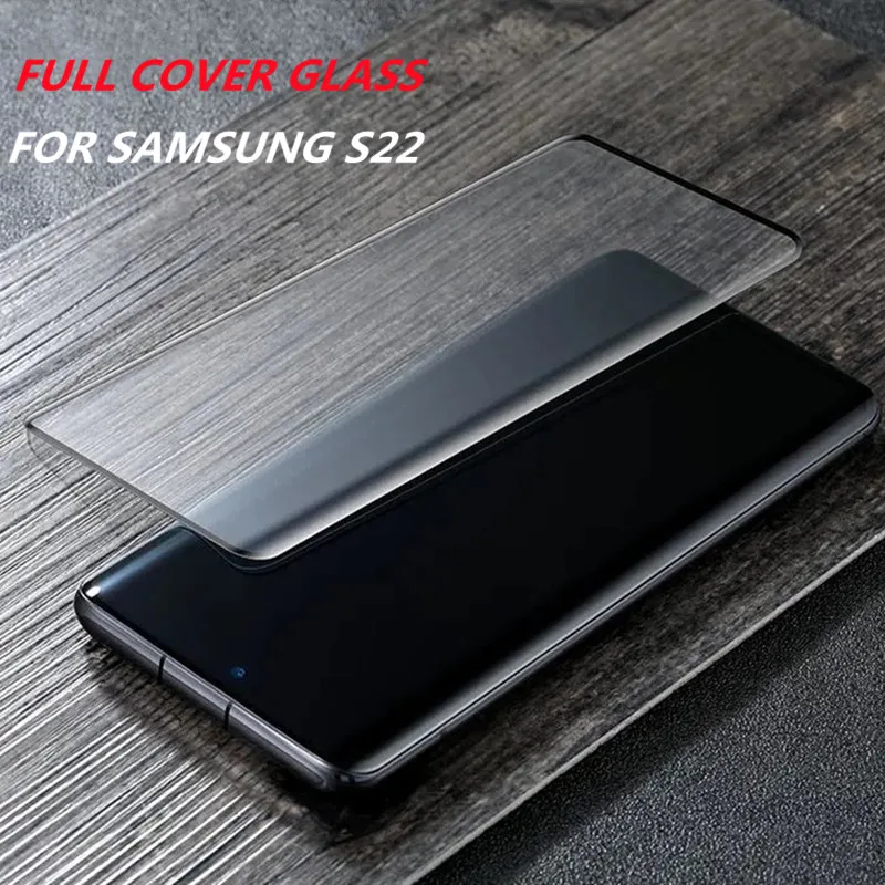 99D закаленное стекло для Samsung S21 Ultra S22 прозрачное Защитное Galaxy S20 Plus S10 полное