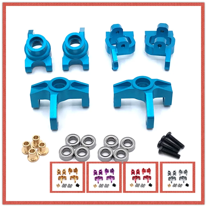 

Upgrade Steering Cup Bearing 4 Piece Set For LC Racing 1/14 WLtoys 144010 144001 144002 124017 124016 124019 124018 RC Car Parts