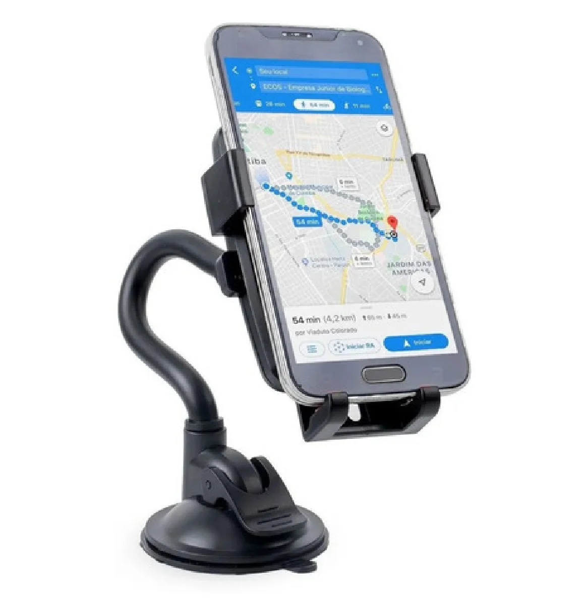 

Suporte Veicular Ventosa Carro Gps Celular Articulado Vidro