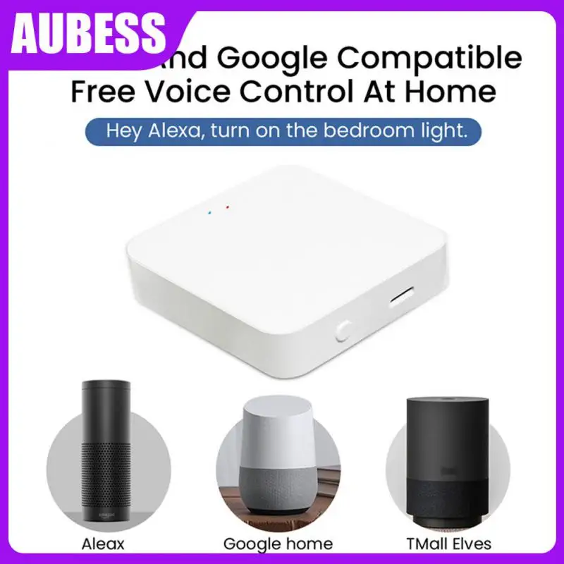 

Wifi Zigbee Smart Bridge Brug Remote Control Wireless Bridge Hub Tuya Voice Control Via Alexa And Google Home Gateway