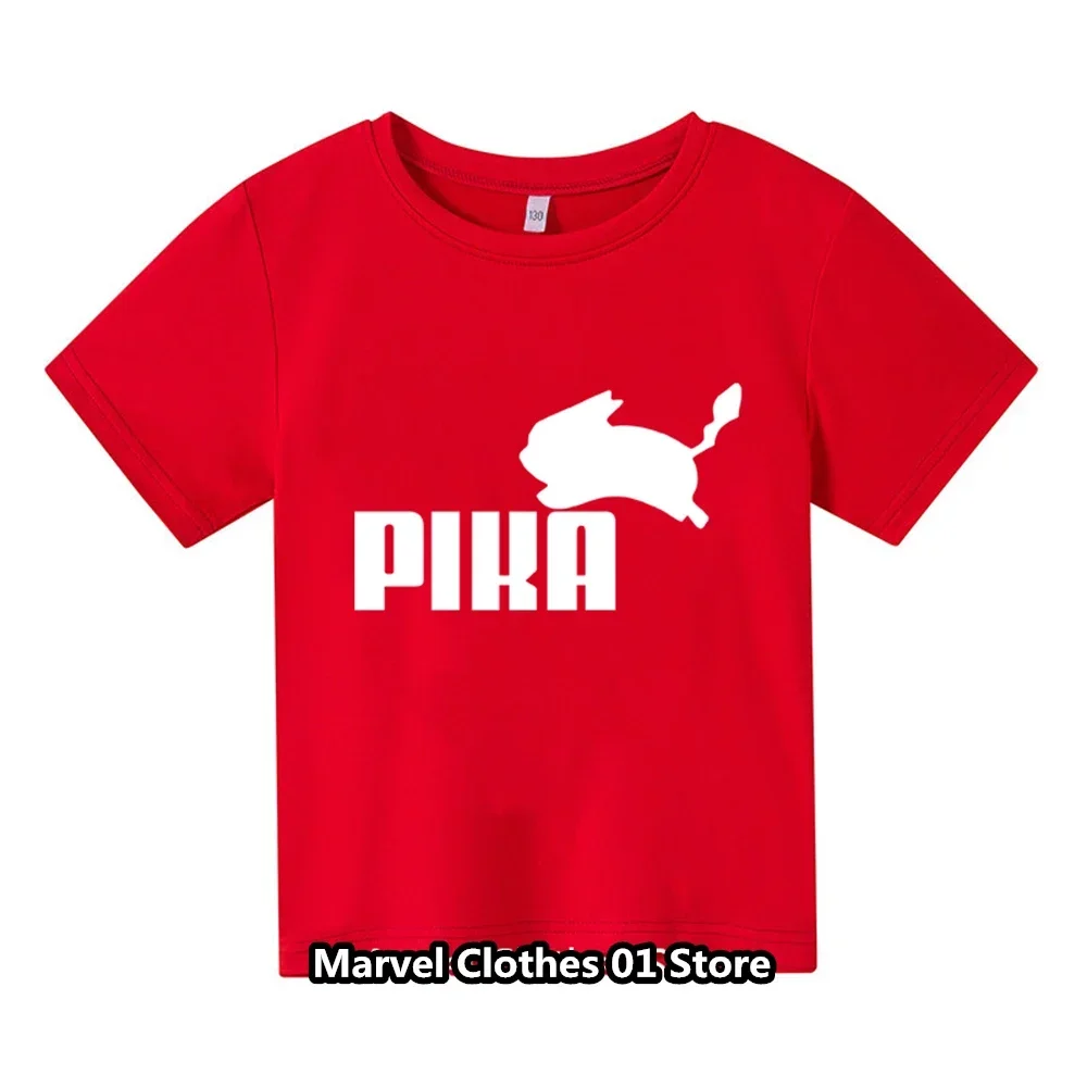 Новинка 2024 летняя футболка для маленьких мальчиков милая пика детская одежда