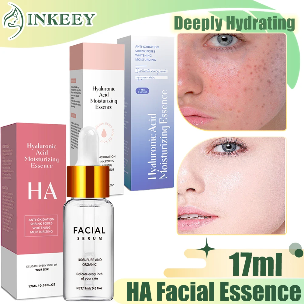 

Hyaluronic Acid Face Serum Anti-Aging Reduce Wrinkle Fine Lines Firm Brighten Facial Essence Hydrating Korean Skin Care Products