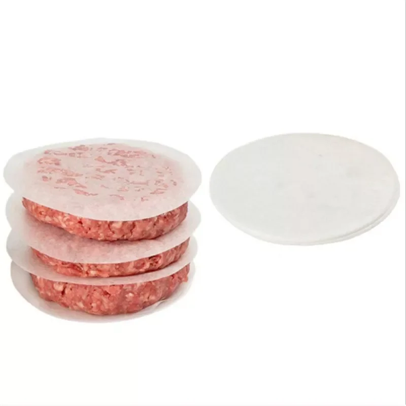 

2022New Round Baking Paper Parchment Paper Non-stick Dual Silicone Hamburger Patty Pastry Tools Double-sided Round Silicone Pape