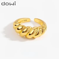 dowi korea style high quality finger rings for women irregular trendy fine jewelry large adjustable antique rings anillos