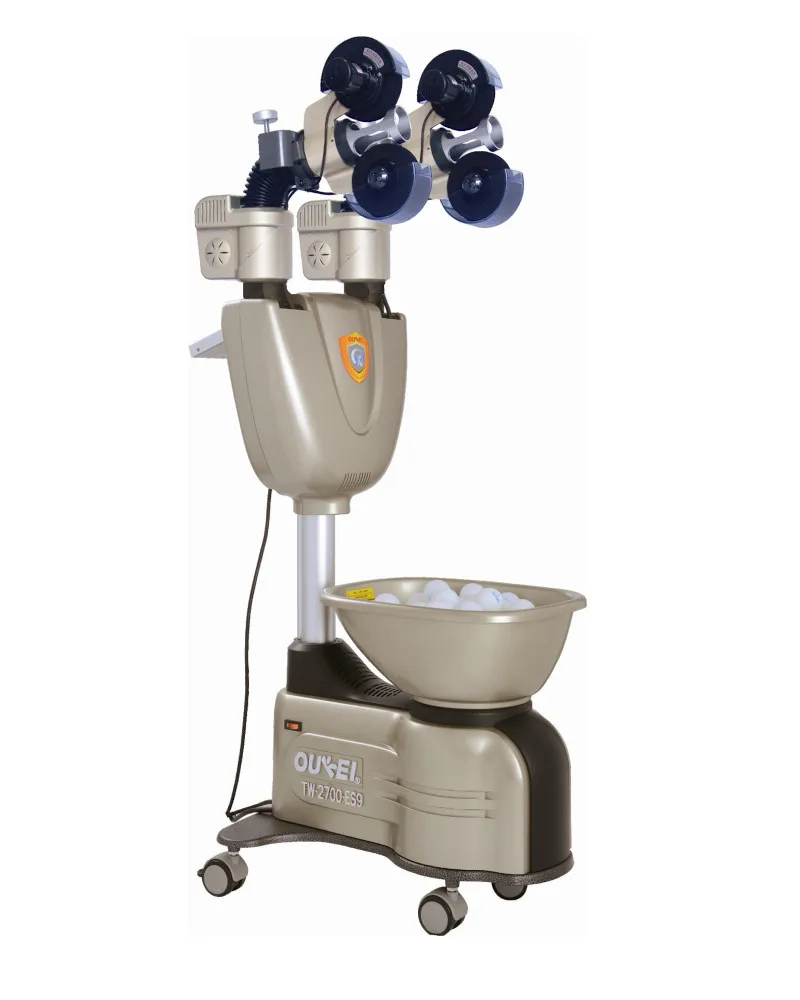 

SUMMER SALES DISCOUNT ON Sales Price Table Tennis Robot with 2 heads for different spin balls
