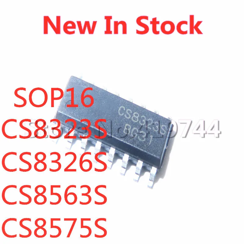 

5PCS/LOT CS8323S CS8326S CS8563S CS8575S SMD SOP16 Audio Chip IC In Stock NEW original IC