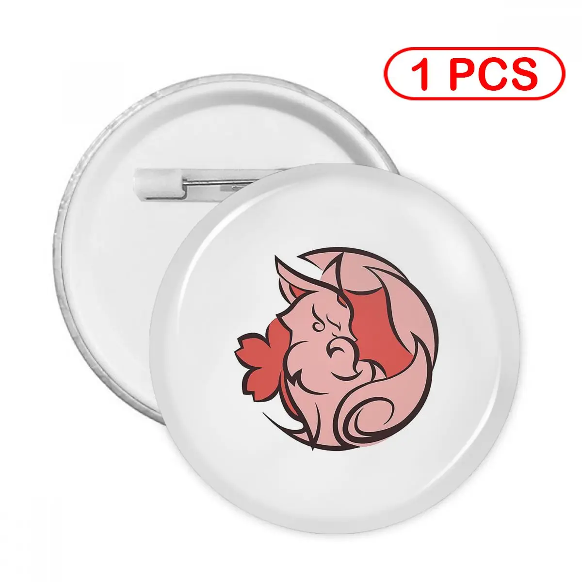 Genshin Impact Yae Miko Constellation Pins Creative Brooch Jewelry Decor Metal Pin Badge Girl Child Broche Button Clothes Gift