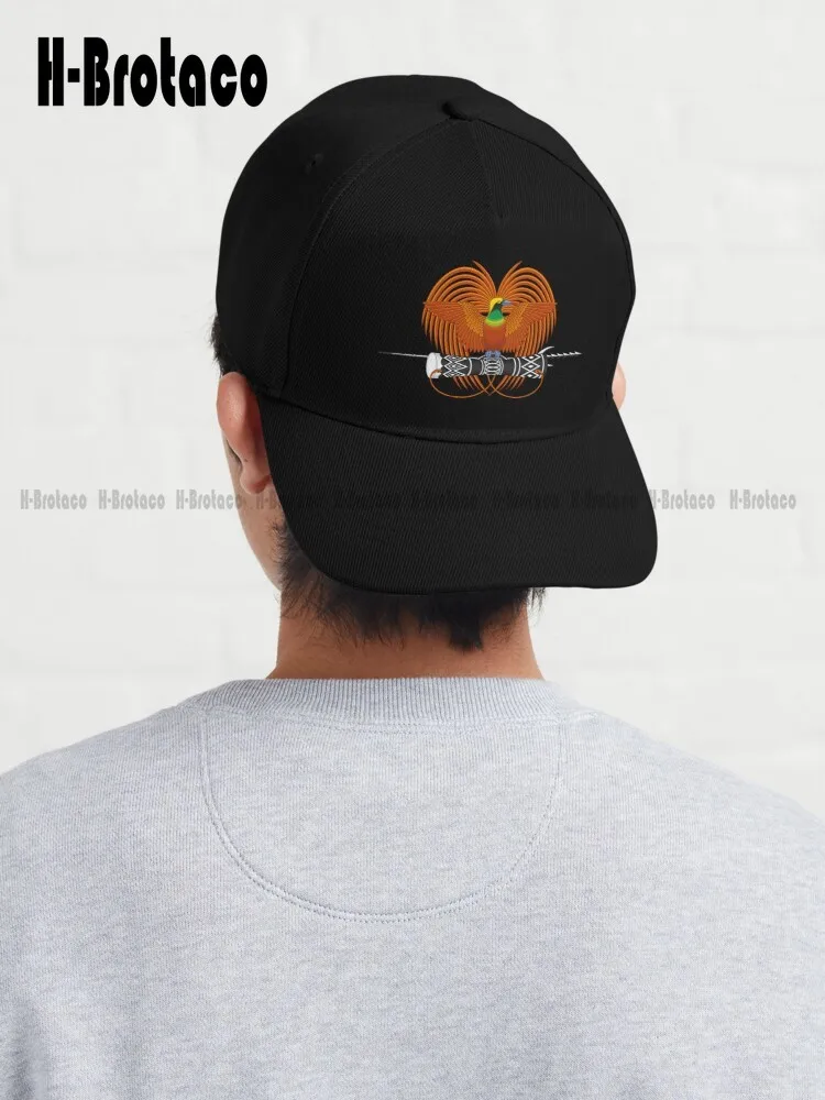 

National Emblem Of Papua New Guinea Baseball Cap Garden Hats For Women Comfortable Best Girls Sports Quick Dry Mesh Cap Sun Hats