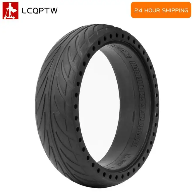 

For Ninebot Segway ES1/ES2/ES3/ES4 Electric Scooter 8x2.125 Solid Tyre Inflation Free Shock Absoption Anti-Skip Tyre Rubber Tire