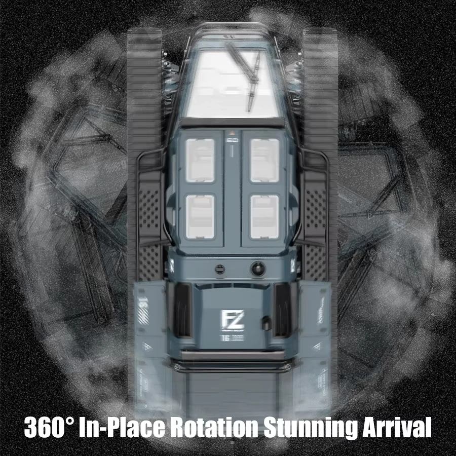 JJRC C8812 Светодиодный светильник 2 4G полномасштабный гусеничный танк